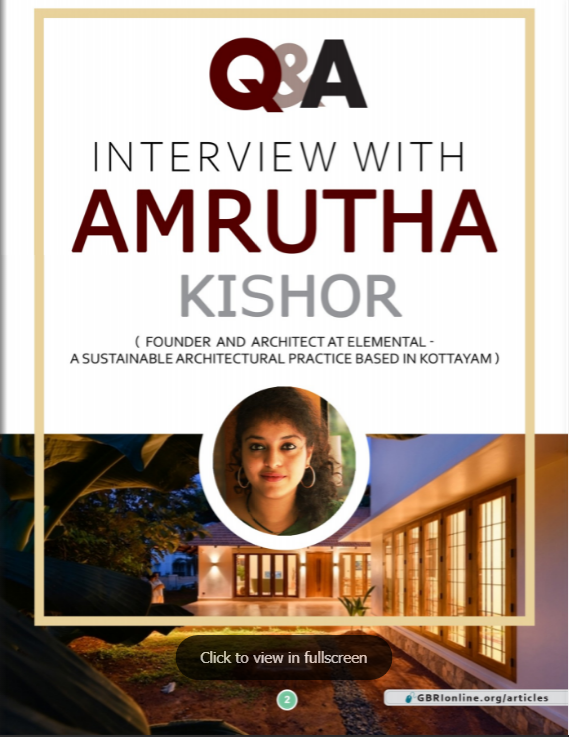 Interview with Ar Amrutha Kishor